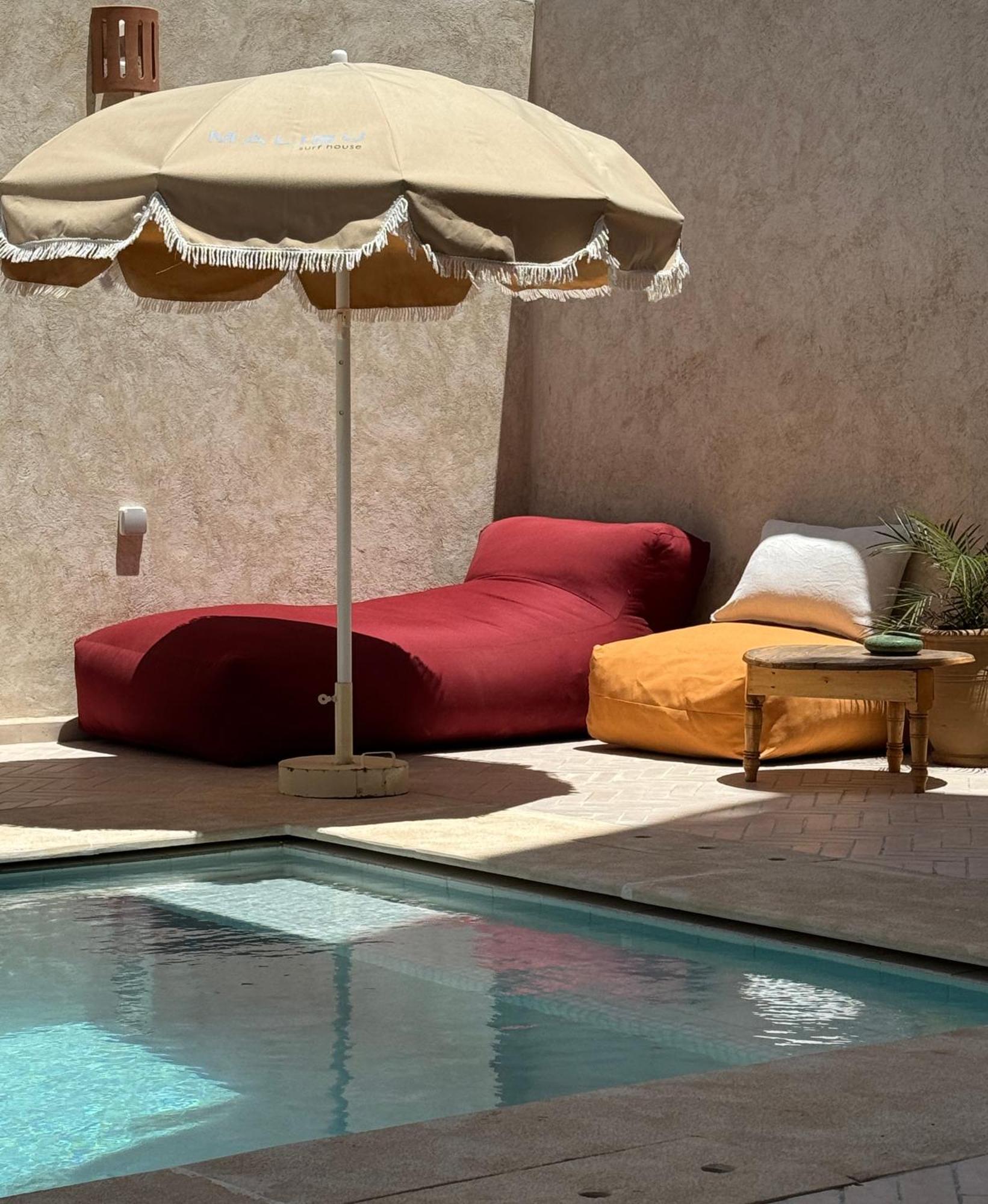 Malibu Surf House Apartment Tamraght Bagian luar foto